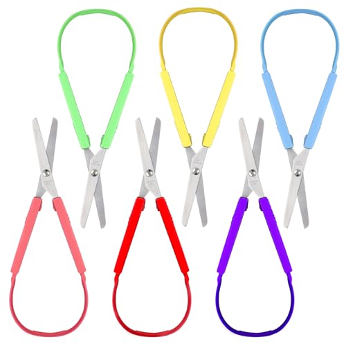 Mudder 6-Pack Loop Scissors