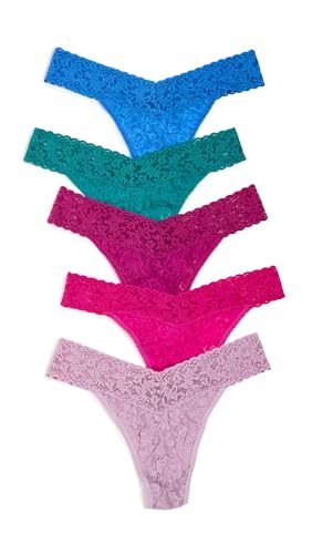 Image of hanky panky - Signature Lace Original Rise Thongs | Womens Underwear, Lacy Lingerie | 3 or 5 pack