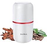 Electric Herb Grinder, 120g Large Capacity Spice Grinder with Stainless Steel Blade, One-Press Operation, 150W Powerful Multifunctional Grinder for Herbs, Coffee Beans, Nuts, Seeds, Peanuts, Grains