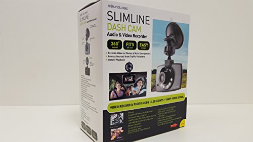 Preisvergleich Produktbild SOUNDLOGIC Slimline FULL HD Dashcam Webcam