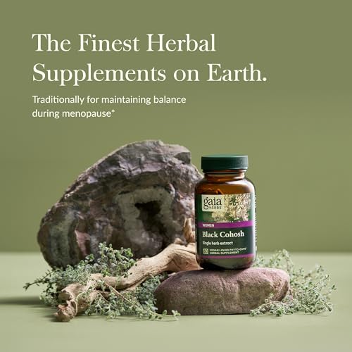 Gaia Herbs Black Cohosh - Menopause Support Supplement to Help Support Hormone Balance & Health for Women* - with Black Cohosh - 60 Vegan Liquid Phyto-Capsules (Up to 30-Day Supply) - Image 3