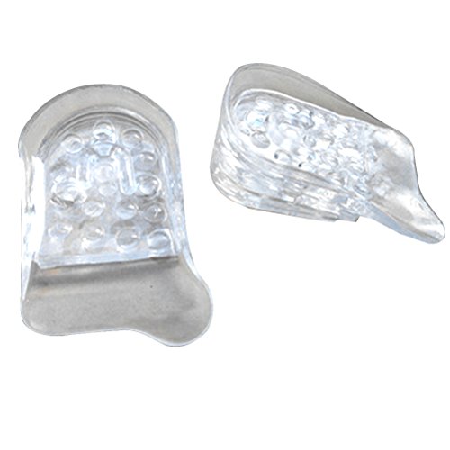 SUPVOX 5 camadas de gel de suporte para o calcanhar, palmilha de silicone para aumento de altura de