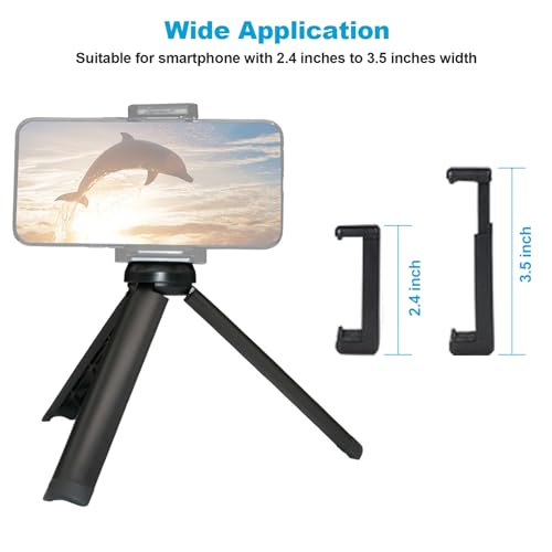 Image of Lightweight Mini Tripod for Camera /Phone /Webcam, NexiGo Extendable Tripod Stand Compatible with NexiGo Logitech Webcam C920 C922 Brio iPhone /Android /Camera, for Vlogging, Live Streaming, Zoom Meeting