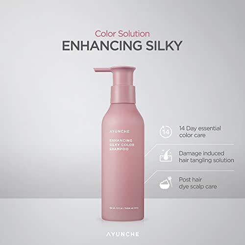 AYUNCHE Enhancing Silky Color Shampoo for Dyed Hair