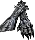 Queen Armour Medieval Gloves Gauntlet Black Metal Armor Gauntlets Gothic Armor Gloves Pair of Gauntlet Accents Crusaders Medieval