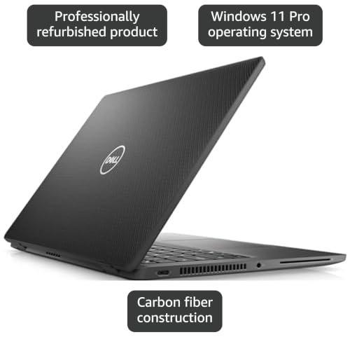 Image of Dell Latitude 7420 Laptop | 14 inch 1920x1080 FHD | Core i7-1185G7-256GB SSD Hard Drive - 16GB RAM | 4 cores @ 4.4 GHz Win 11 Pro Black (Renewed)