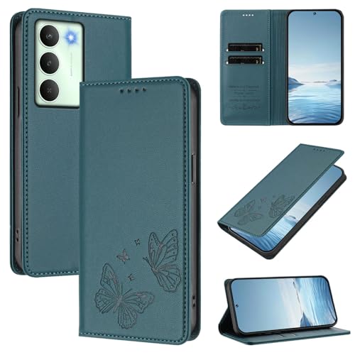 �X�}�z�P�[�X �Ή��@�� for Realme V70 / 14X / C75 5G�yRFID�u���b�N�z�y�J�[�h�z���_�[�t�����z �}�O�l�b�g�J�� �X�^���h�@�\�t���zBrown