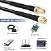 XRDS -RF SMA Cable, SMA Male to SMA Female Cables 6FT RG58 SMA Extension Cable for SDR Equipment Antenna Ham Radio,3G 4G LTE Antenna,ADS-B,GPS and etc