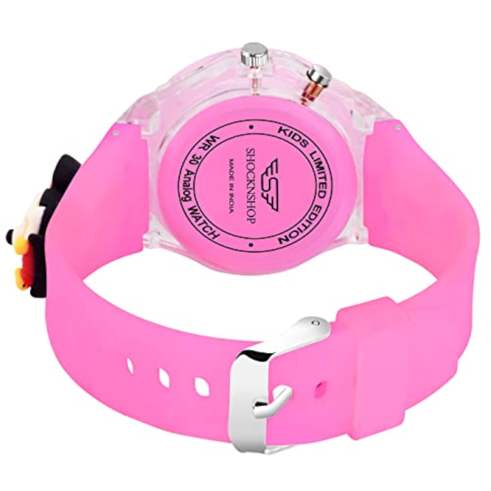 Kids 3D Cartoon Analog Watch Combo, Multicolor LED