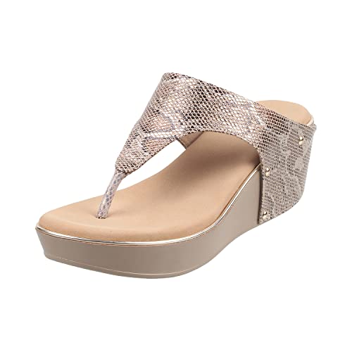 Image of Metro Women's Comfy Fashiona Wedge Heel Sandals