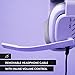 Logitech G Astro A10 Gen 2 Cross-Platform Wired Gaming Headset for PlayStation 5/4, Xbox S|X, Nintendo Switch, PC: 3.5mm Headphone Jack, 32mm Drivers, Flip-to-Mute Mic, Over-Ear - Lilac