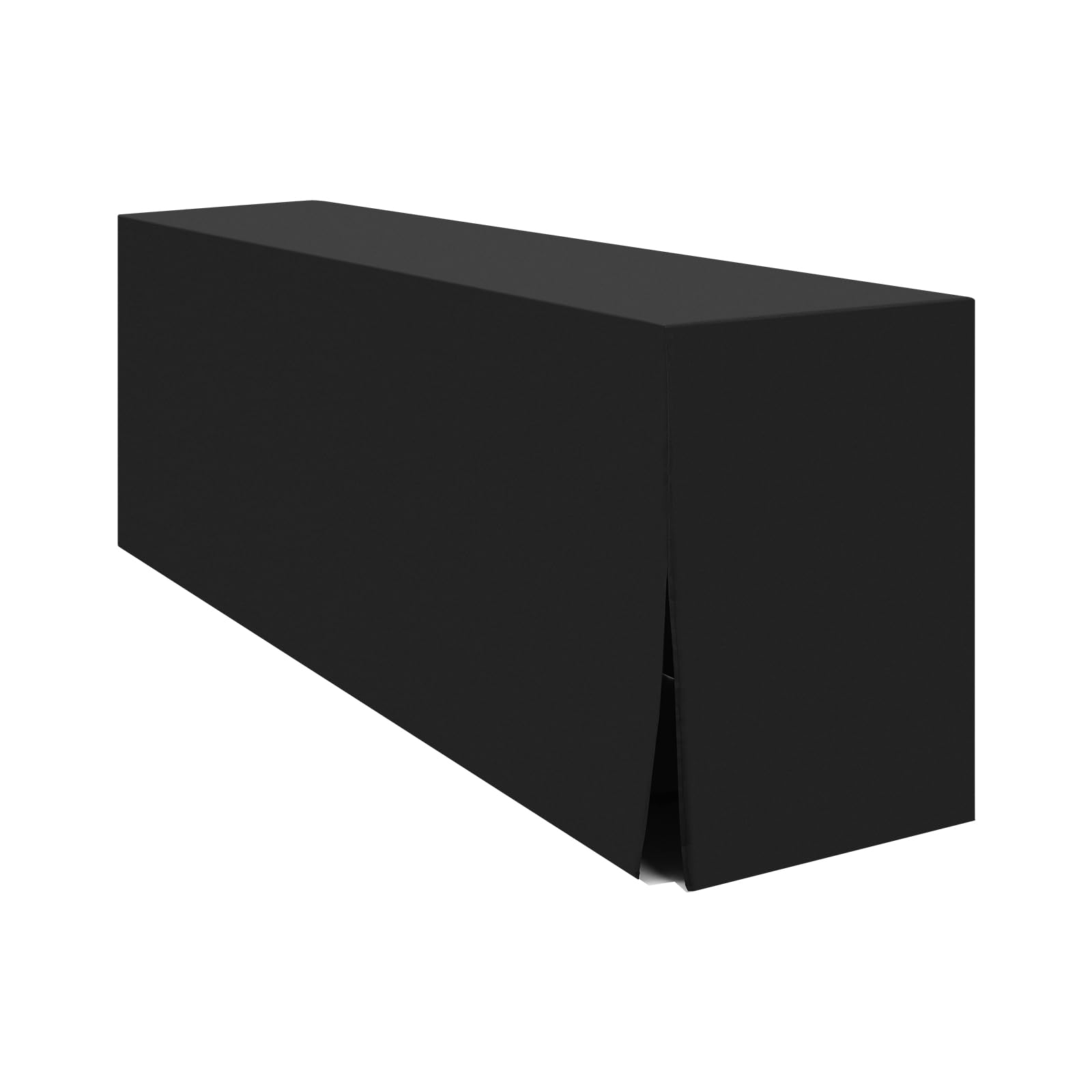 YMHPRIDE 1er-Set Biertischhussen, schwarz Biertischhusse für Bierzeltgarnitur, 50 cm Tischbreite, Bierzeltgarnituren 220 x 50cm für Gartenbankett-Gartenmöbel.