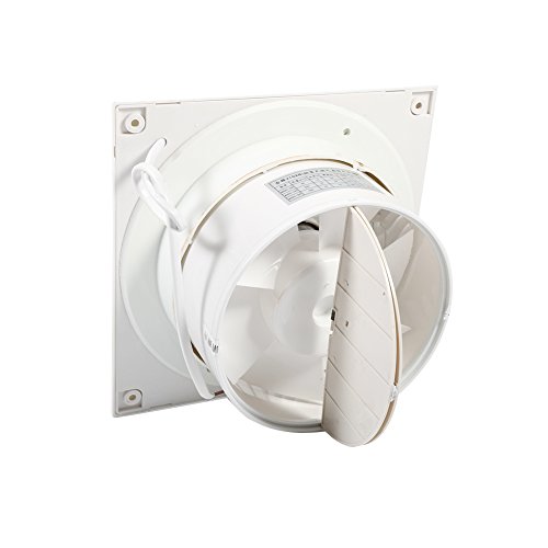Yosoo Low Energy Ventilating Exhaust Extractor Fan For Bathroom Toilet Kitchen Window Wall Mounted 220V (6") #TOP5