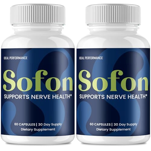 SofonNerve Supplement Capsules, SofonNerve Health Formula Supplement Pills - Maximum Strength, Advanced Brain & Memory Focus, All Natural Daily Vitamins Support, So Fon Pills Reviews (2 Pack)