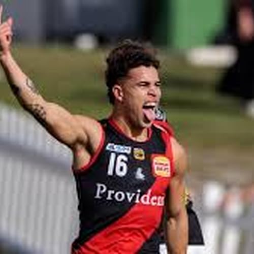 Page de couverture de Perth Demon's star Charlie Constable has won WAFL's Sandover medal