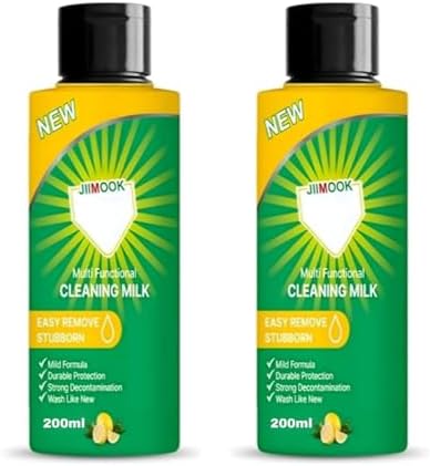 All Purpose Powerful Multifunctional Concentrated Cleansing Lotion, Multipurpose Cleaner, Strong Decontamination, Multi-Effect, Multi-Scene Cleansing Milk in The Whole House (Pack of 2)