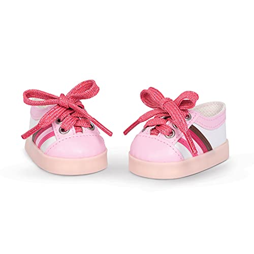 Our Generation Bd35129Z Light Up Pink & White Sneakers #TOP1