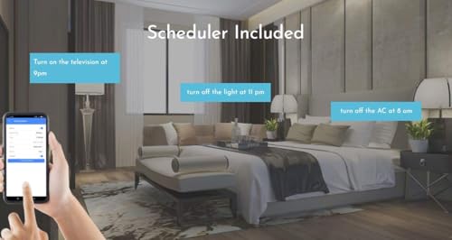 Image of Tinxy 6 Node Smart Switch with Remote. Retrofit Smart Switch Compatible with Alexa and GoggleHome