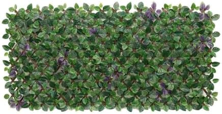 LOLAhome Celosía Extensible con seto Artificial Premium Hojas Mor...