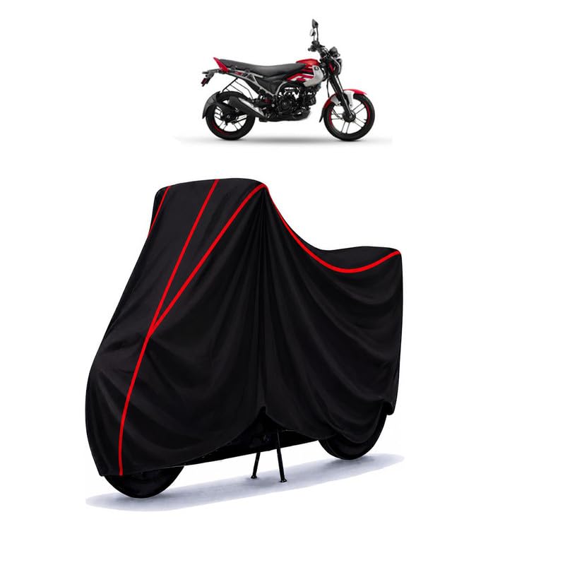 Image of Bajaj Freedom 125 NG04 Drum Water Resistant Bike Cover for All Motorcycles & Rain | Heavy Duty | UV Protection, Dustproof, Scratchproof | All Weather Two Wheeler Cover with Elastic Bottom