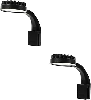 iplusmile 2Pcs Lanterna LED Clipe De Luz Guia Iluminação Recife Conveniente Luz Do Tanque De Peixes Acessórios Do Aquário Plantas Aquáticas Luzes De Paisagismo Lâmpada De Aquário Tipo Clipe