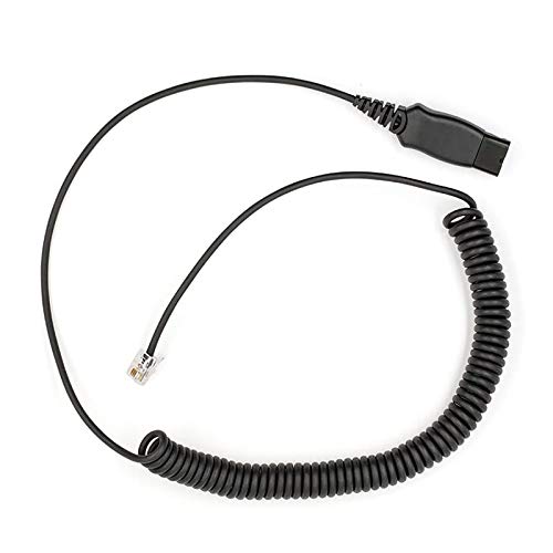 Leitner Universal Quick Disconnect Cord for desk phones and headsets