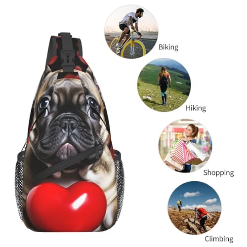 Bolso bandolera pequeño para hombre y mujer miniatura 6