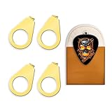 [Material de alta calidad] Este puntero de botón de guitarra está hecho de material metálico duradero con un tratamiento de superficie dorada, que es resistente a la corrosión y hermoso, adecuado para un uso a largo plazo.