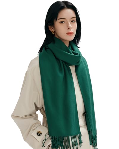 MaaMgic Womens Large Soft Cashmere Feel Pashmina Shawls Wraps Light Scarf