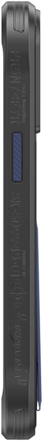 SKRM Skinarma Slate Phone Case, showing the grip-stand extended for use