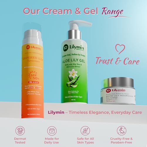 Image of SPF 50 Sunscreen With Grape Seed Extract- inchGrapeseed Glow inch 50 Grm, All Skin Types, Lightweight, Non-Greasy, No White Cast, Hydrating-Antioxidants, UV Rays Shield & Enhancing Natural Radiance