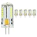 Produktbild Mengjay® 5 Stück - 4Watt G4 LED Leuchte 57 SMD 3014 LED Lampe leuchtmittel Kaltweiß,AC/DC12V