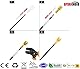 SPARKMOTO 3 Stück x 3 Polig Traktor Stecker Steckdose 12V 24V, Wasserdicht 3 poliger stecker 12v Traktor und 3 polige Steckdose,Traktor 3 poliger Stecker und 3 polige Traktor Steckdose(3 Stück)