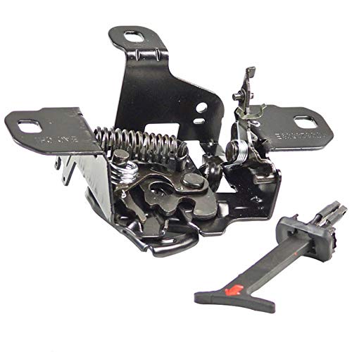 Autopa 1J0823509C Hood Latch Lock + 1Jd823593B Release Pull Rod Handle For Volkswagen Golf Jetta 2000-2006 #TOP1