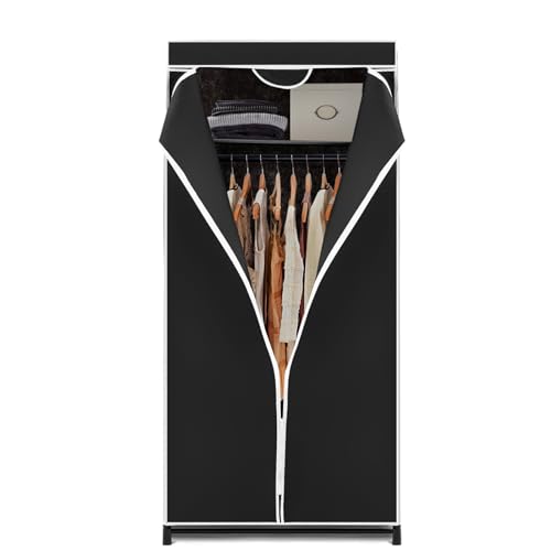 SOARS Kleiderschrank, Stoffschrank mit Kleiderstange stabil &...