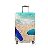 Tissu : Valise couverture protection composé de polyester et de spandex, le tissu est très doux, extensible et épais. Il est infroissable et résiste aux éclaboussures. protéger des rayures et taches.