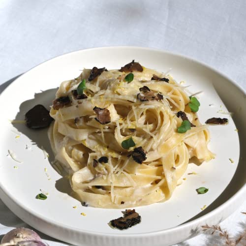 Lussiero Premium Trüffel Sauce mit 15% echtem Schwarzem Sommertrüffel Salsa Tartufata Royal Tapenade 80g