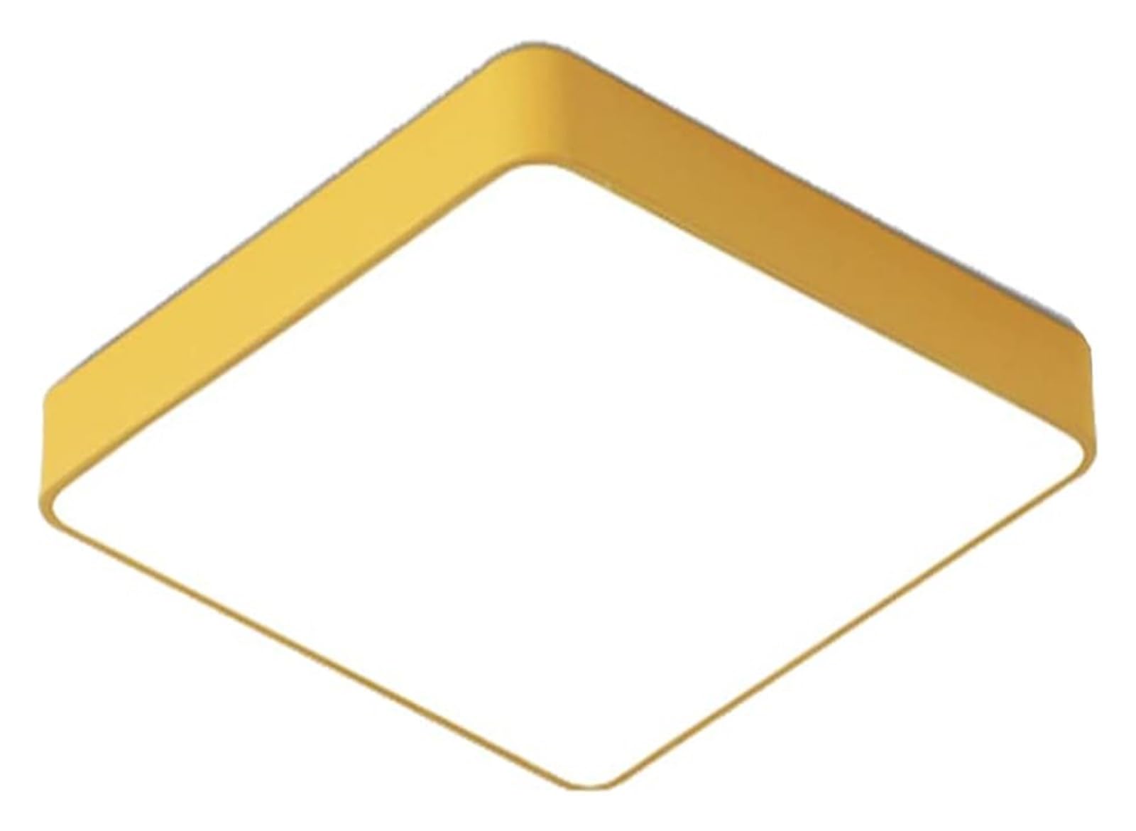 KXEcoLife Ceiling Lamp 3 Dimmable Square Lights Three-Tone Light Panel Flat Recessed Installation Flush for Hallway Laundry Stairwell Basement Closet(a,11.8in)