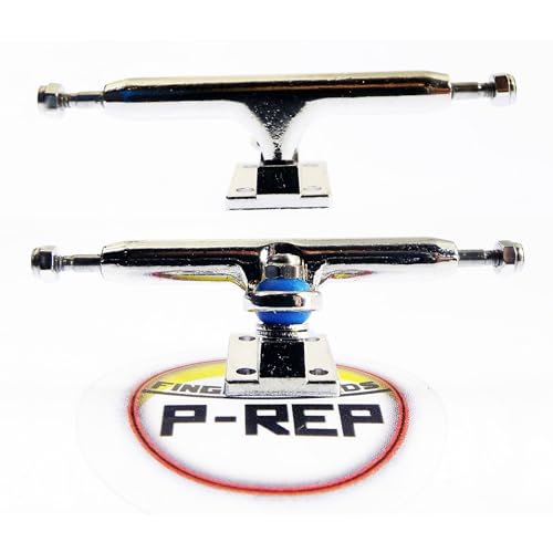 P-REP V2 PRO Performance Complete Wooden Fingerboard with Urethane Wheels - Skull 36mm