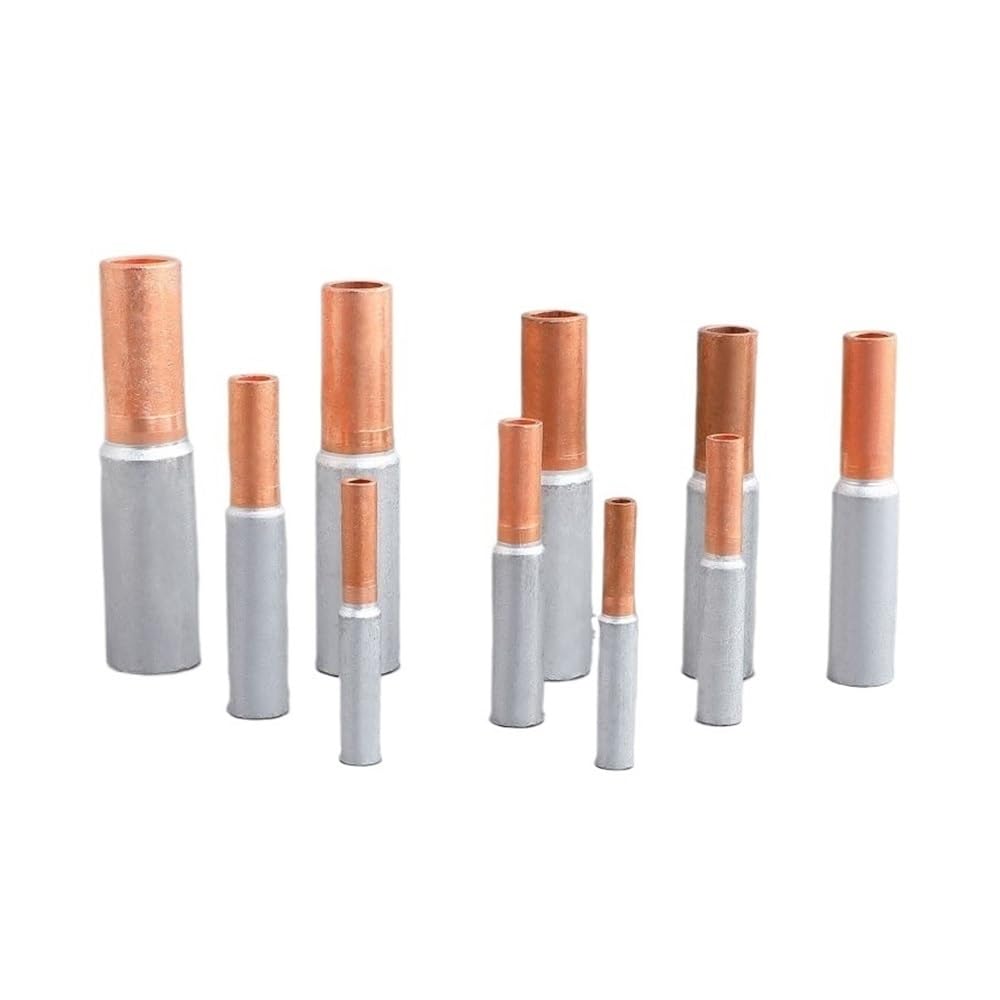 10 Uds. Manguitos de conector de empalme de Terminal de engarzado bimetálico de aluminio y cobre(GTL70)