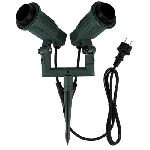 REV Erdspiess, Gartenspot ohne Leuchtmittel, Kabel 1,4m, max. 80W-E27,...