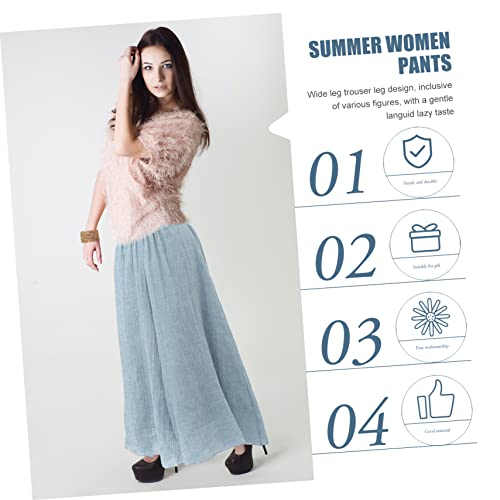 COLLBATH 1 par de calças de linho de algodão plus size calças de ioga para mulheres calças de linho