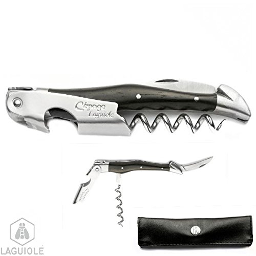 Laguiole Classic ebony handle corkscrew