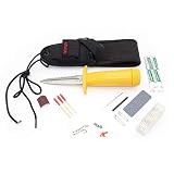 Outdoor Floating Survival Messer mit Tasche Kompass und Zubehör/Jagdmesser, Angelmesser, Campingmesser, Schnitzmesser