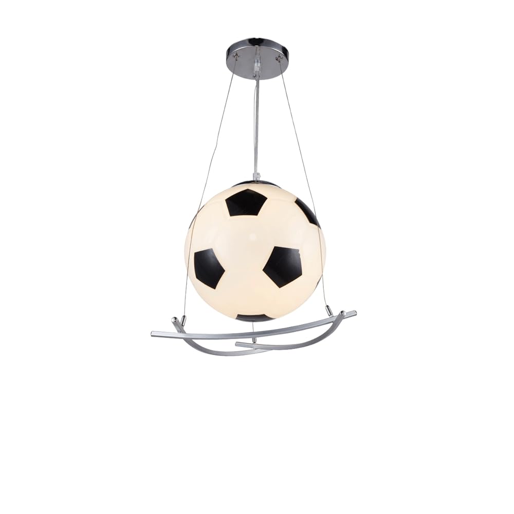 Lámpara Colgante de Fútbol de 23 cm para Habitación Infantil y Entretenimiento
