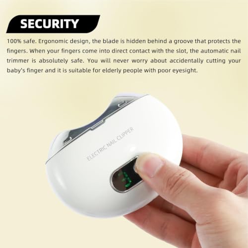 Coupe-ongles électrique rechargeable contre les difficultés de manucure - 4