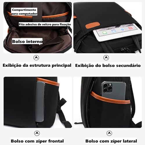 Mochila para Laptop, Universitária Mochila Escolar Mochila Feminina Masculina Moda Mochila para Lapt