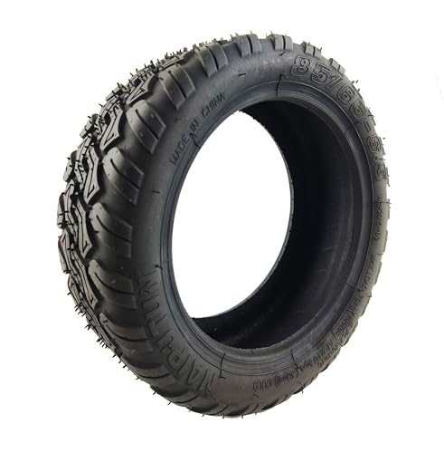 ZAITUO 10" 85/65-6.5 Rubber Explosion-proof Tubeless Tire Replacement for Ninebot Segway Self-Balancing Scooter, Xiaomi Mini Pro, GOTRAX GX2 Hoverboard Electric Scooter Tyre Wheel Parts (1)
