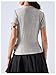 SOLY HUX Women's Deep V Neck T Shirts Short Sleeve Draped Fitted Sexy Tops Summer Date Night Outfit Plain Grey Small
