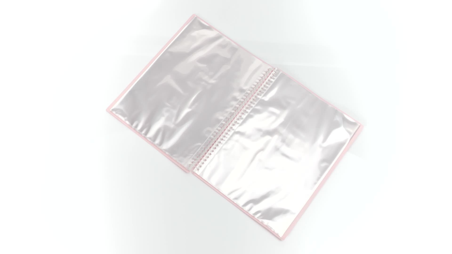 Raccoglitore Oxford A4 Con 30 Buste Trasparenti - Chiusura Con Elastico, Colore Rosa - Foto 2